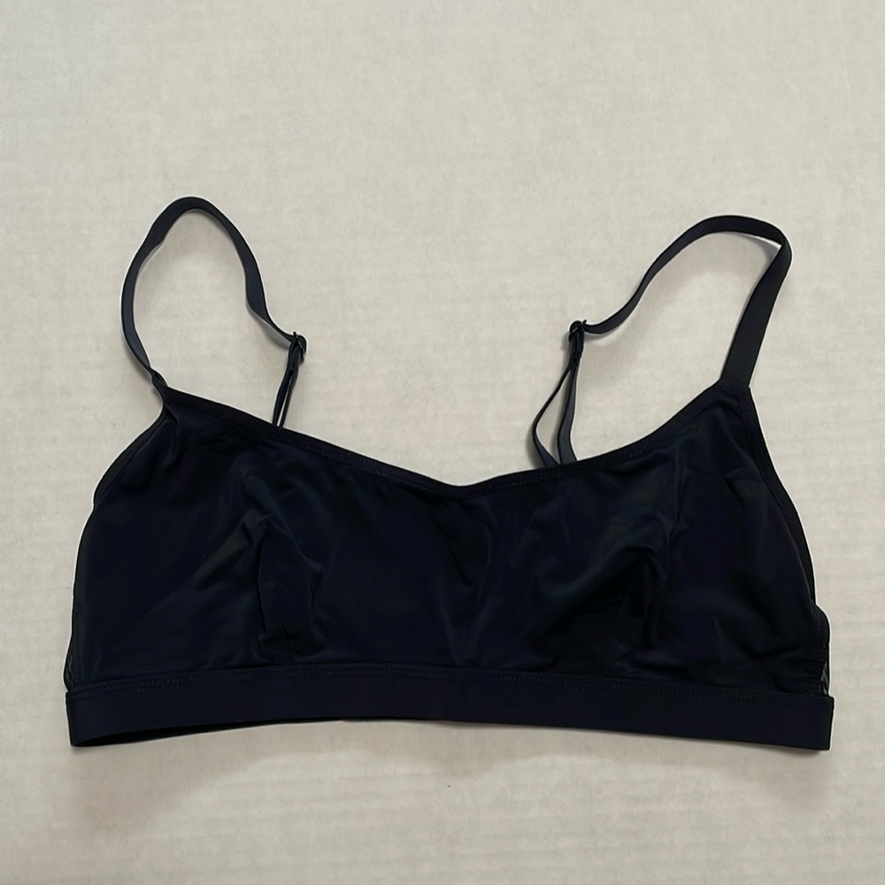 Women’s Parade ‘Scoop Bralette’ in Eightball (Black), Size: S